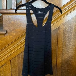 Zyia Active Black Havana Tank. Large. EUC